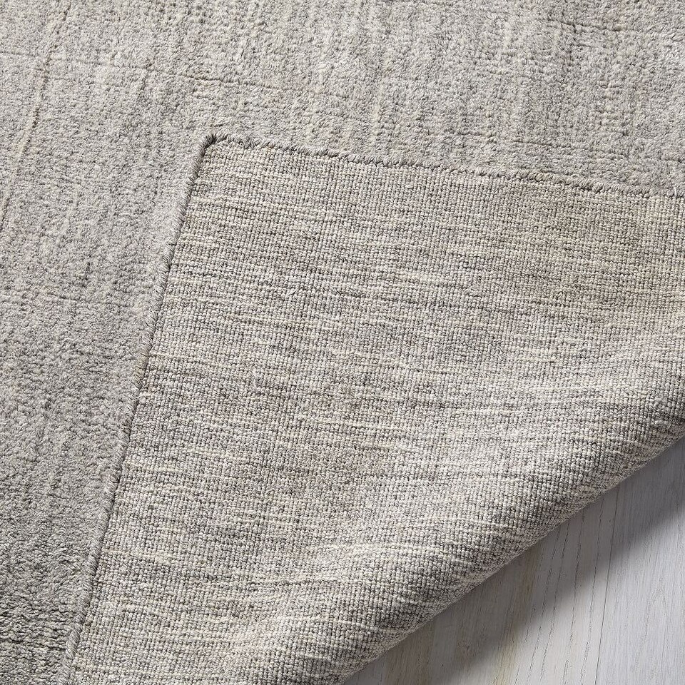 HandLoomed Shine Rug Grey west elm Australia